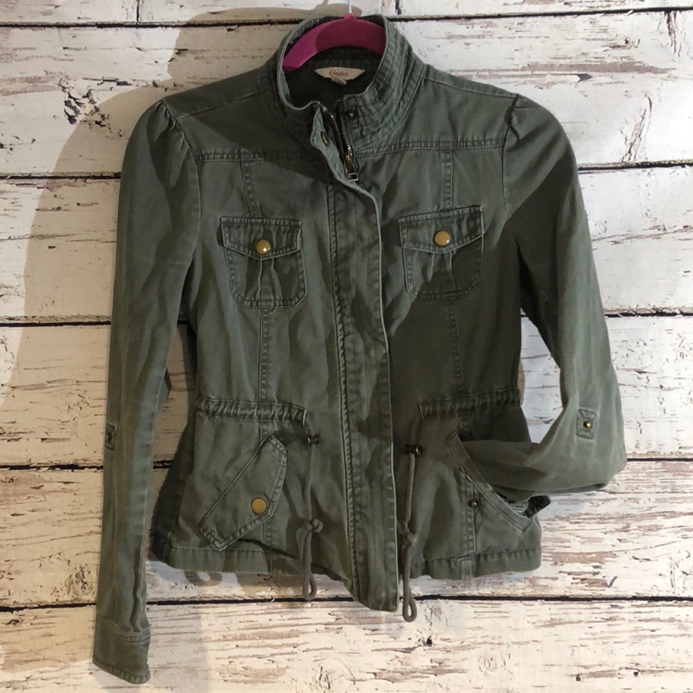 Candie’s Army Green Utility Jacket